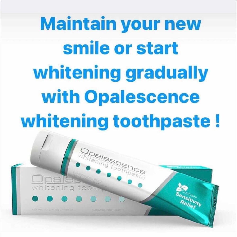 Opalescence whitening toothpaste